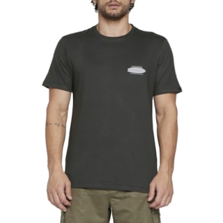 Camiseta Quiksilver Boardrack Cinza Escuro