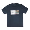 Camiseta Quiksilver California Coast Azul