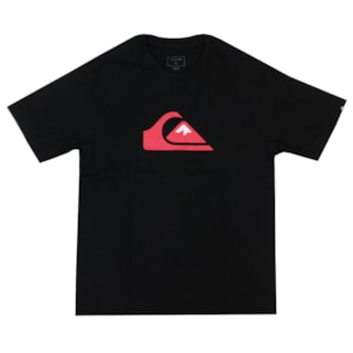 Camiseta Quiksilver Color Logo Preta