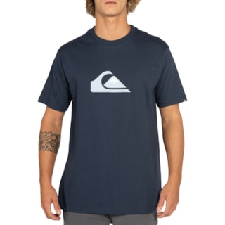 Camiseta Quiksilver Comp Logo Marinho