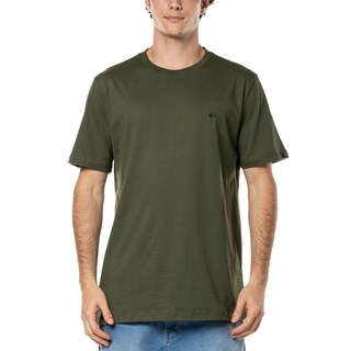 Camiseta Quiksilver Embroidery Colors Verde Militar