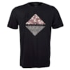 Camiseta Quiksilver Flower Dot Preta