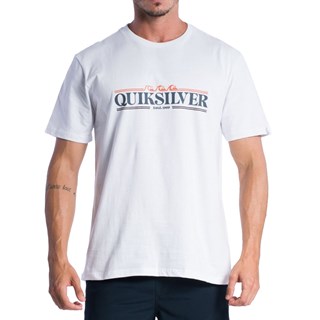 Camiseta Quiksilver Gradient Line Branca