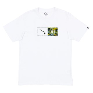 Camiseta Quiksilver Hi Island Branca