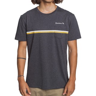 Camiseta Quiksilver High Piped Cinza