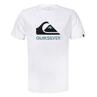 Camiseta Quiksilver Logo Type Branca