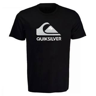 Camiseta Quiksilver Logo Type Preta