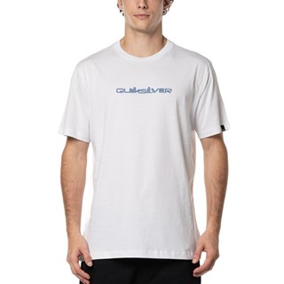 Camiseta Quiksilver Omni Font II Branco