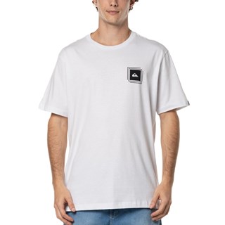 Camiseta Quiksilver Omni Square Branco