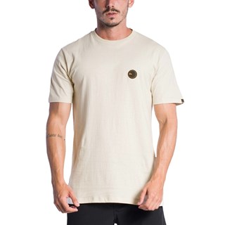 Camiseta Quiksilver Patch Round Off White