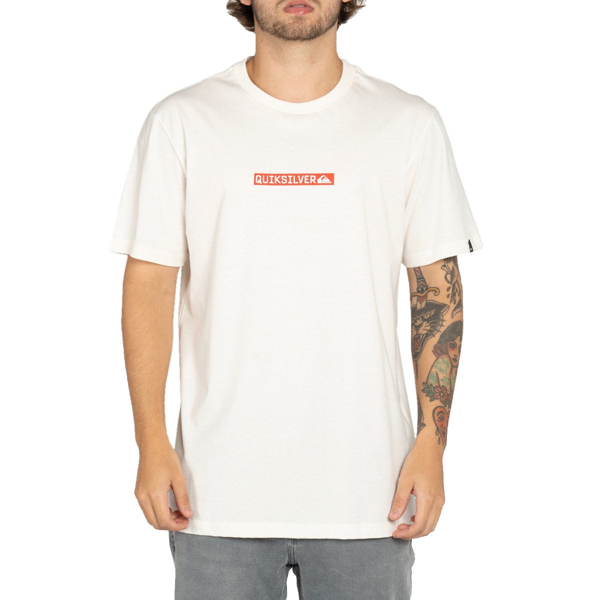 Camiseta Quiksilver Q471A0897 Snow White os melhores preços