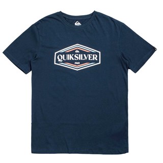 Camiseta Quiksilver Shape Us Azul