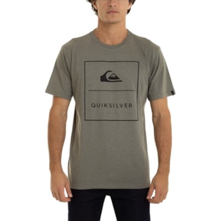 Camiseta Quiksilver Simple Track Verde Militar