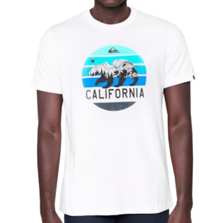 Camiseta Quiksilver The Traveller Branca