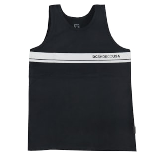 Camiseta Regata DC Dyed Preta