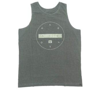 Camiseta Regata Hang Loose Wood Cinza Camiseta Regata Hang Loose Wood Cinza