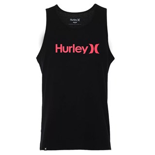 Camiseta Regata Hurley OeO Solid Preta