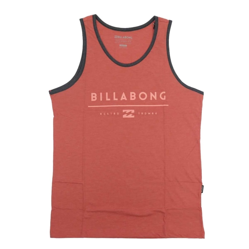 Camiseta Regata Masculina Billabong Unity Laranja