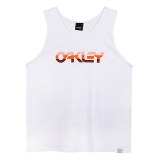 Camiseta Regata Oakley Mark II 80s GRX Branca