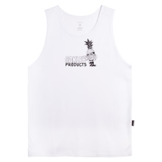 Camiseta Regata Oakley Pinuts Tropical Tank Branca