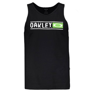 Camiseta Regata Oakley Running Miles Preta