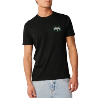 Camiseta Rip Curl Aloha State Lockup Preta