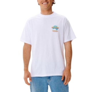 Camiseta Rip Curl Australia Map Desto White