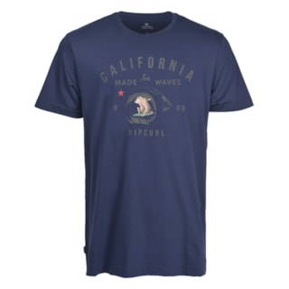 Camiseta Rip Curl Cali Style Azul Marinho