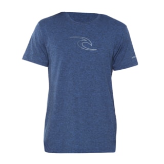 Camiseta Rip Curl Especial Icon Fade Azul