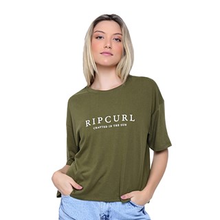 Camiseta Rip Curl Feminina Sunset Haze Green