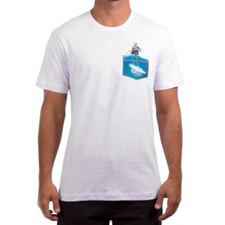 Camiseta Rip Curl Funny Pocket Branca