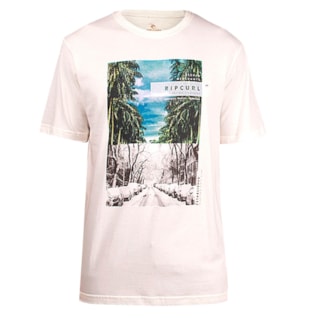 Camiseta Rip Curl Godday Badday Bege