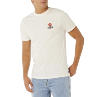 Camiseta Rip Curl Hawaii Tapa Hex Bone