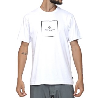 Camiseta Rip Curl Icon Corp Branco