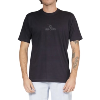 Camiseta Rip Curl Icon Washed Black