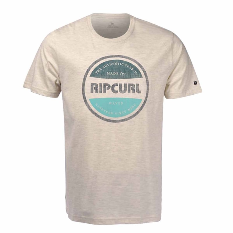 Camiseta Rip Curl Off Marle Cinza Mescla
