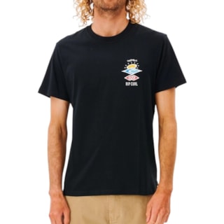 Camiseta Rip Curl Search Icon Black