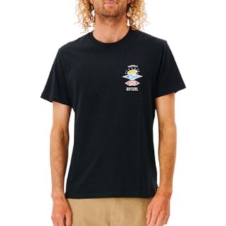 Camiseta Rip Curl Search Icon Black