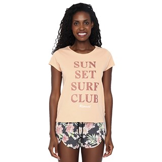 Camiseta Rip Curl Sunset Surf Peach