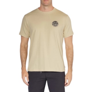 Camiseta Rip Curl Wettie Suit Icon Khaki Sand