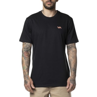 Camiseta RVCA 2PK 2K VA Preto