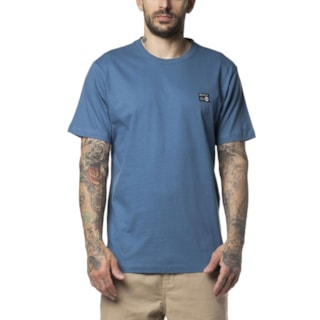 Camiseta RVCA Anp Label Azul