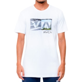 Camiseta RVCA Balance Box Branca