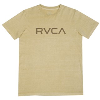 Camiseta RVCA Big Mostarda