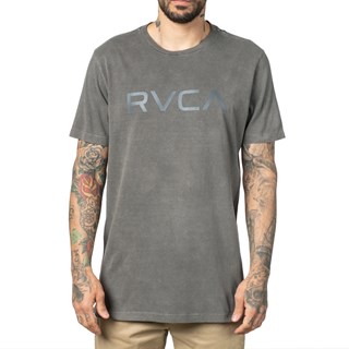 Camiseta RVCA Big Stone Cinza