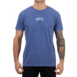  Camiseta RVCA Lost Island Azul
