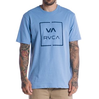 Camiseta RVCA Va All The Way Azul Claro