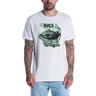 Camiseta RVCA Vinyl Club Branca