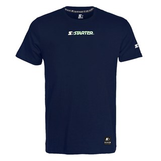 Camiseta Starter Logo Azul Marinho