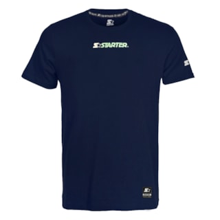 Camiseta Starter Logo Azul Marinho